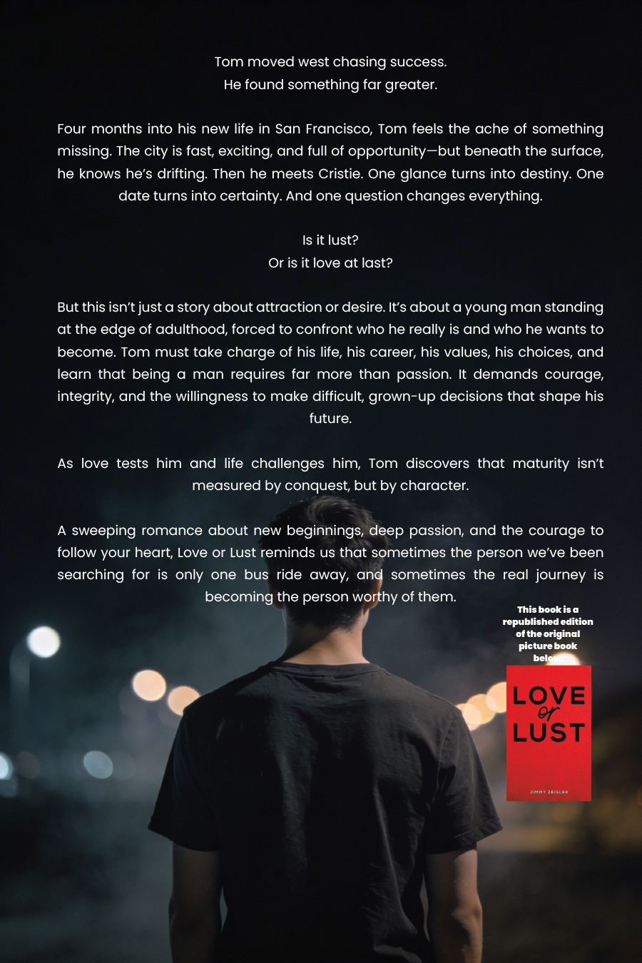 Love or Lust Back Cover